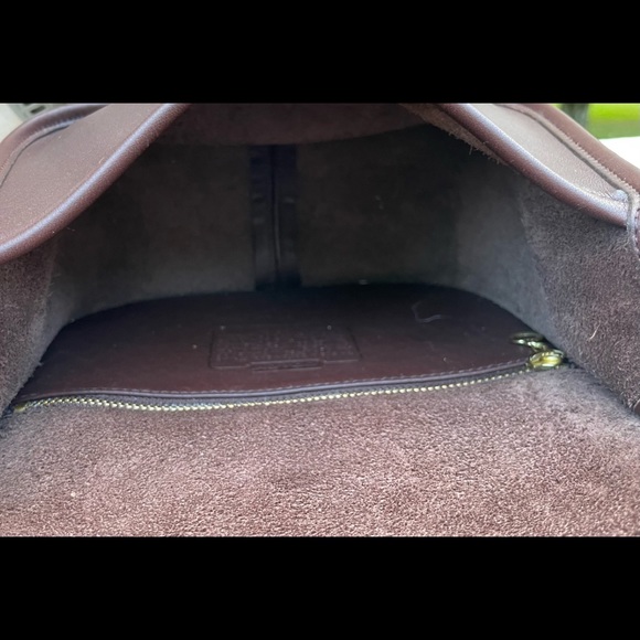 ❤️SOLD❤️Vintage Coach Mahogany Legacy Small Flap 9965 - Picture 8 of 10